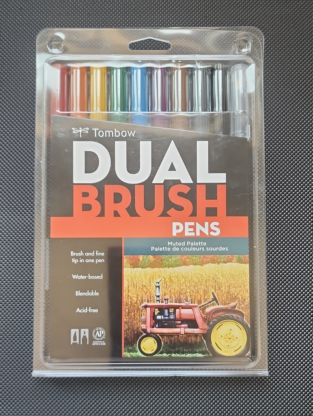 Tombow Dual Brush Pens - Muted Palette, 10-Pack - NEW!
